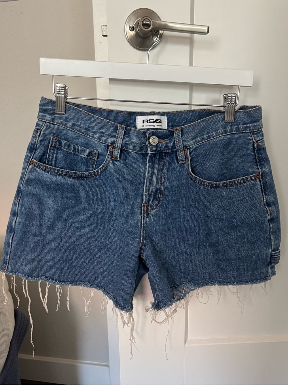 RSQ Womens Low Rise Baggy Carpenter Short